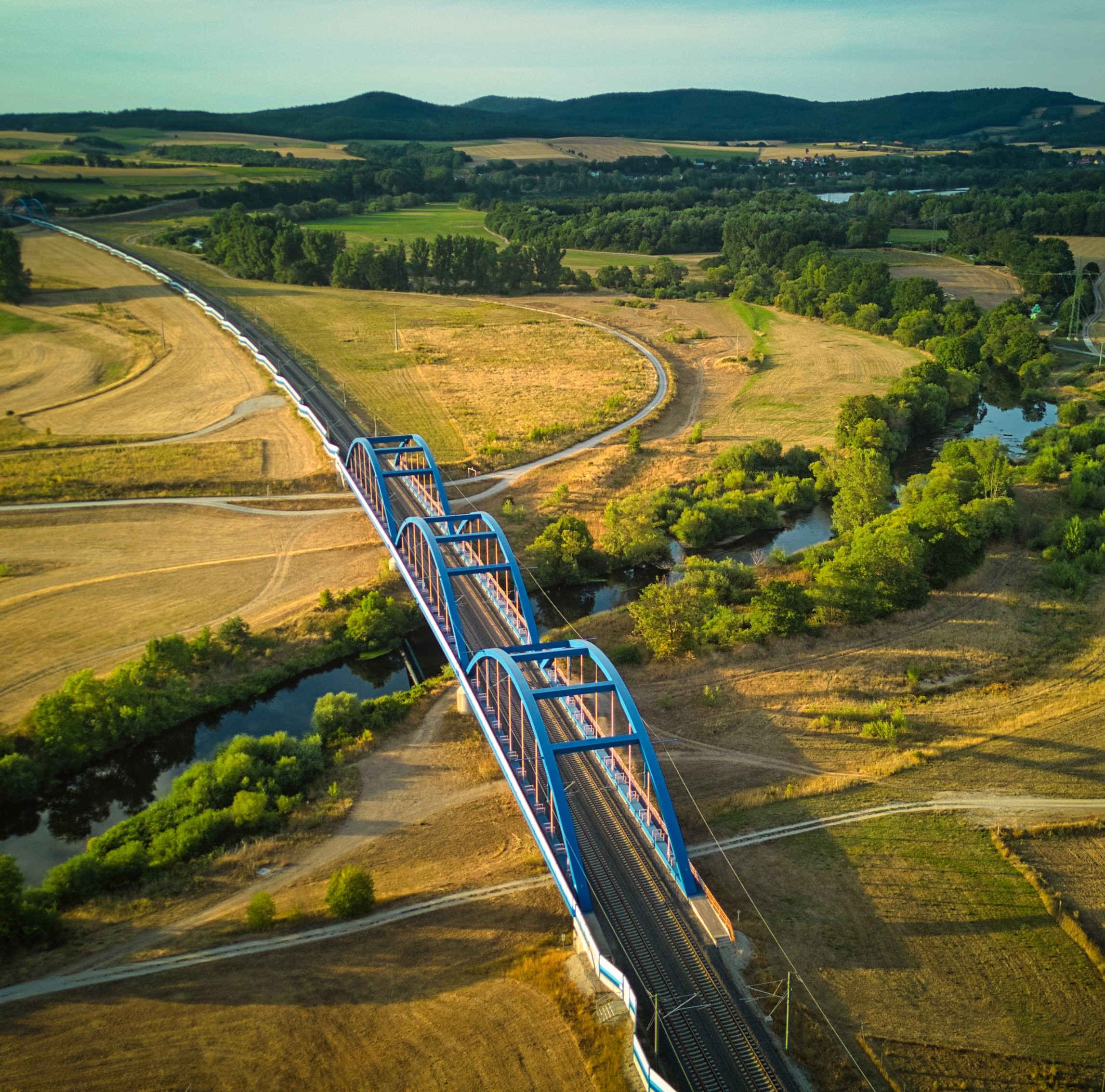 EÜ Mainbrücken Wiesen - Neubaustrecke Ebensfeld - Erfurt, BA 3110 Staffelstein